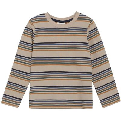 Minymo T-Shirt Ls Y/D 116 Beige 116 Minymo T-Shirt Ls Y/D 116 Beige 116