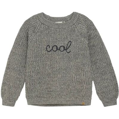 Minymo Pullover Knit 116 Grey 116 Minymo Pullover Knit 116 Grey 116