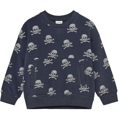 Minymo Sweatshirt Ls Aop 122 Navy 122 Minymo Sweatshirt Ls Aop 122 Navy 122