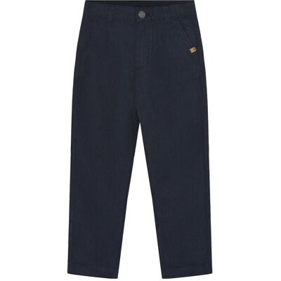 Minymo Pants Y/D Stripe 134 Navy 134 Minymo Pants Y/D Stripe 134 Navy 134