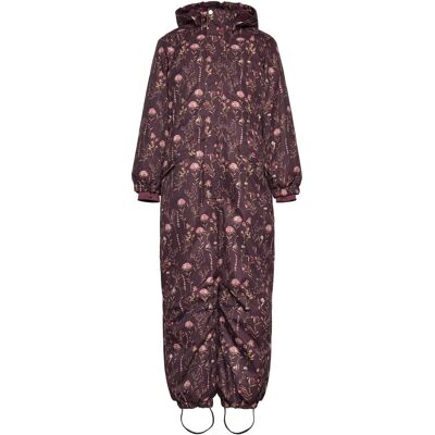 Minymo Snow Suit Aop 98 Burgundy 98 Minymo Snow Suit Aop 98 Burgundy 98