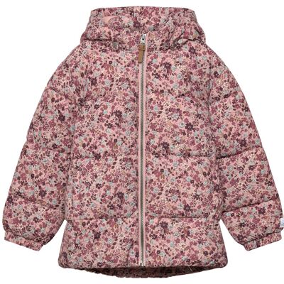 Minymo Quilted Jacket Aop 104 Pink 104 Minymo Quilted Jacket Aop 104 Pink 104