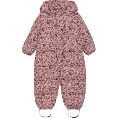 Minymo Quilted Suit Aop 86 Pink 86 Minymo Quilted Suit Aop 86 Pink 86