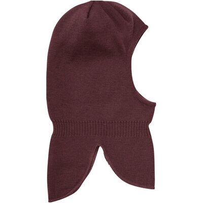 Minymo Balaclava Knit 9-12M Red 9-12M Minymo Balaclava Knit 9-12M Red 9-12M