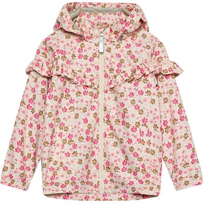 Minymo Jacket - Aop 104 Beige 104 Minymo Jacket - Aop 104 Beige 104