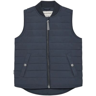 Minymo Vest - Quilted 122 Navy 122 Minymo Vest - Quilted 122 Navy 122