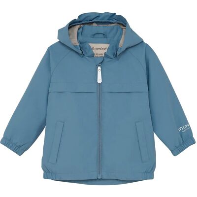 Minymo Jacket - Solid 116 Blue 116 Minymo Jacket - Solid 116 Blue 116