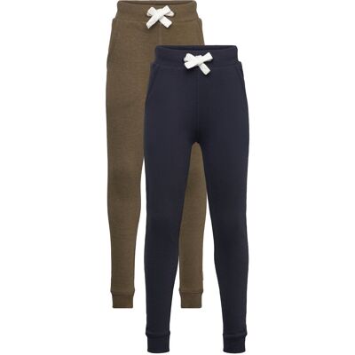 Minymo Basic 36 -Sweat Pant (2-Pack) 116 Navy 116 Minymo Basic 36 -Sweat Pant (2-Pack) 116 Navy 116