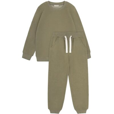 Minymo Sweat Set (2-Pcs) 134 Khaki 134 Minymo Sweat Set (2-Pcs) 134 Khaki 134