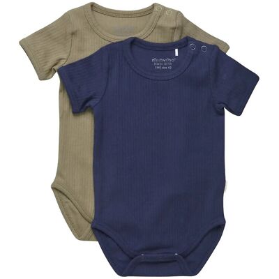 Minymo Body Ss (2-Pack) 50 Navy 50 Minymo Body Ss (2-Pack) 50 Navy 50