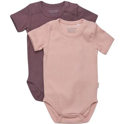 Minymo Body Ss (2-Pack) 50 Pink 50 Minymo Body Ss (2-Pack) 50 Pink 50