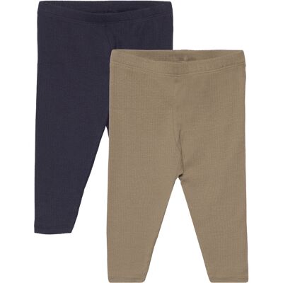 Minymo Leggings (2-Pack) 50 Patterned 50 Minymo Leggings (2-Pack) 50 Patterned 50