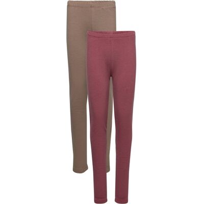 Minymo Sweat Leggings (2-Pack) 98 Brown 98 Minymo Sweat Leggings (2-Pack) 98 Brown 98