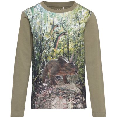 Minymo T-Shirt Ls 86 Green 86 Minymo T-Shirt Ls 86 Green 86
