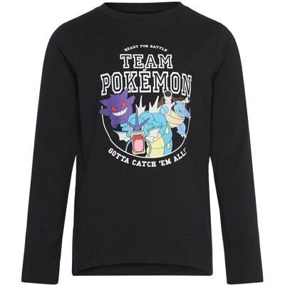 Minymo T-Shirt Ls 98 Black 98 Minymo T-Shirt Ls 98 Black 98