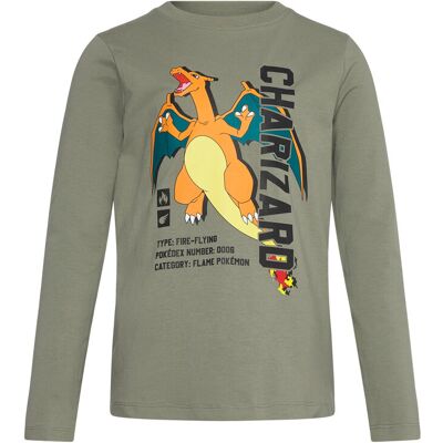 Minymo T-Shirt Ls 104 Khaki 104 Minymo T-Shirt Ls 104 Khaki 104