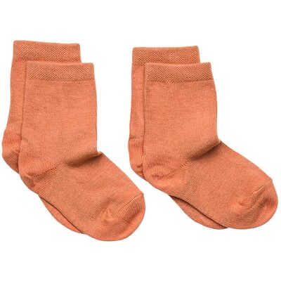 mp Denmark 2-Pack Bamboo Socks 47 Orange 47 mp Denmark 2-Pack Bamboo Socks 47 Orange 47