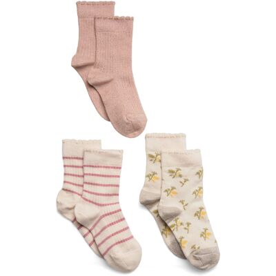 mp Denmark Thora Socks - 3-Pack 37/39 Pink 37/39 mp Denmark Thora Socks - 3-Pack 37/39 Pink 37/39