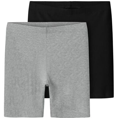 name it Nkfvivian 2P Solid Short Legging Noos 134-140 Grey 134-140 name it Nkfvivian 2P Solid Short Legging Noos 134-140 Grey 134-140