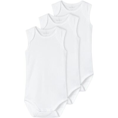 name it Nbnbody 3P Tank Solid White 3 Noos 68 White 68 name it Nbnbody 3P Tank Solid White 3 Noos 68 White 68