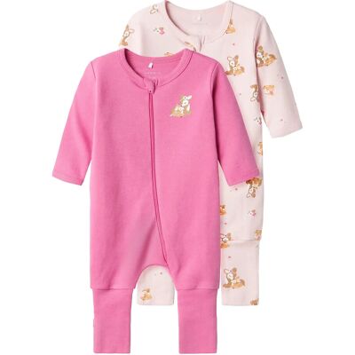 name it Nbfnightsuit 2P Zip Ff Rose Deer Noos 98 Pink 98 name it Nbfnightsuit 2P Zip Ff Rose Deer Noos 98 Pink 98