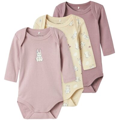 name it Nbfbody 3P Ls Summr Sand Rabbit Noos 62 Pink 62 name it Nbfbody 3P Ls Summr Sand Rabbit Noos 62 Pink 62
