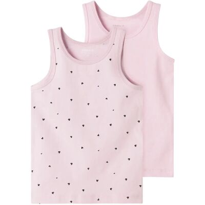 name it Nmftank Top 2P Winsome Hearts Noos 98 Pink 98 name it Nmftank Top 2P Winsome Hearts Noos 98 Pink 98
