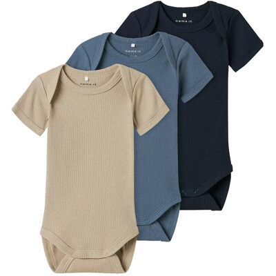 name it Nbnbody 3P Ss Solid Rib Noos 50 Blue 50 name it Nbnbody 3P Ss Solid Rib Noos 50 Blue 50