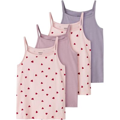name it Nkfstrap Top 4P Aop Noos 134-140 Pink 134-140 name it Nkfstrap Top 4P Aop Noos 134-140 Pink 134-140