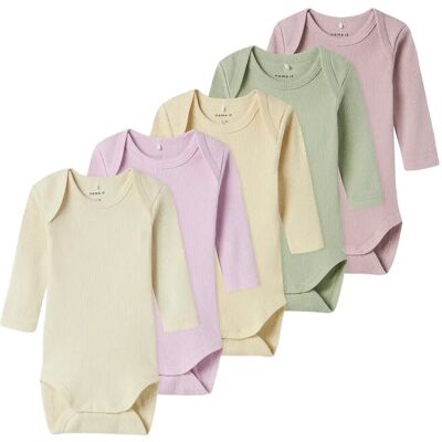 name it Nbnbody 5P Ls Solid Rib Noos 50 Pink 50 name it Nbnbody 5P Ls Solid Rib Noos 50 Pink 50
