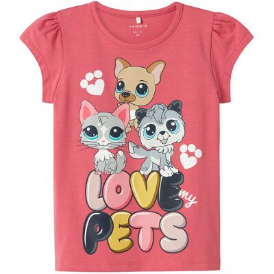 name it Nmfjessy Petshop Ss Top Cplg 98 Pink 98 name it Nmfjessy Petshop Ss Top Cplg 98 Pink 98