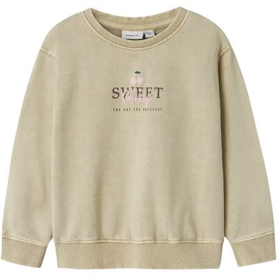 name it Nmfnadena Nreg Sweat Bru 86 Beige 86 name it Nmfnadena Nreg Sweat Bru 86 Beige 86