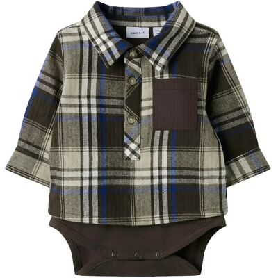 name it Nbmnoland Ls Shirt Body 50 Brown 50 name it Nbmnoland Ls Shirt Body 50 Brown 50