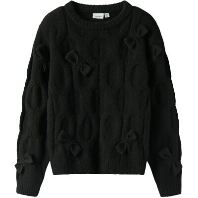 name it Nkfolivia Ls Knit 134-140 Black 134-140 name it Nkfolivia Ls Knit 134-140 Black 134-140