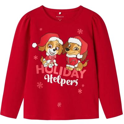 name it Nmfsasa Paw Ls Top Cplg 92 Red 92 name it Nmfsasa Paw Ls Top Cplg 92 Red 92