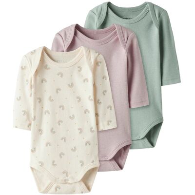 name it Nbfbody 3P Ls Jet Rainbow Noos 50 Pink 50 name it Nbfbody 3P Ls Jet Rainbow Noos 50 Pink 50