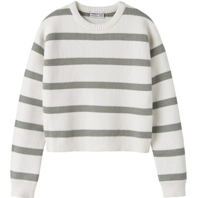 name it Nkfvnilla Ls Sh Knit 134-140 White 134-140 name it Nkfvnilla Ls Sh Knit 134-140 White 134-140