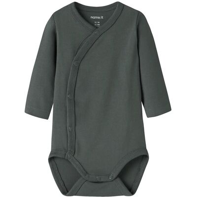 name it Nbmvrolle Ls Wrap Body 50 Grey 50 name it Nbmvrolle Ls Wrap Body 50 Grey 50