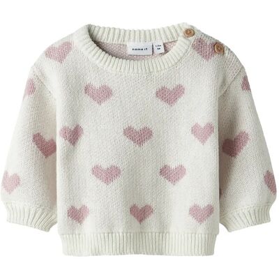 name it Nbfoana Ls Knit Box 50 White 50 name it Nbfoana Ls Knit Box 50 White 50