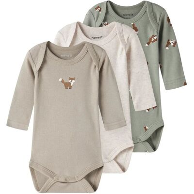 name it Nbmbody 3P Ls Fox Noos 50 Khaki 50 name it Nbmbody 3P Ls Fox Noos 50 Khaki 50