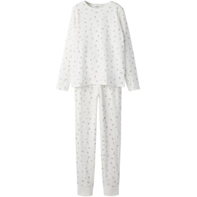 name it Nkfnightset Jet Stream Flower Noos 122-128 White 122-128 name it Nkfnightset Jet Stream Flower Noos 122-128 White 122-128