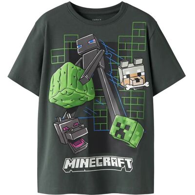 name it Nkmjuke Minecraft Ss Nreg Top Box Bfu 146-152 Grey 146-152 name it Nkmjuke Minecraft Ss Nreg Top Box Bfu 146-152 Grey 146-152