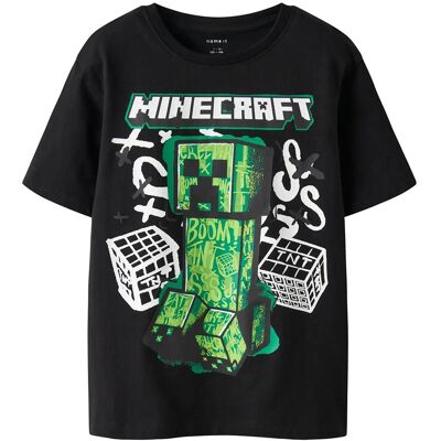 name it Nkmdi Minecraft Ss Nreg Top Box Noos Bfu 134-140 Black 134-140 name it Nkmdi Minecraft Ss Nreg Top Box Noos Bfu 134-140 Black 134-140