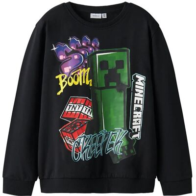 name it Nkmdai Minecraft Nreg Sweat Bru Noos Bfu 116 Black 116 name it Nkmdai Minecraft Nreg Sweat Bru Noos Bfu 116 Black 116