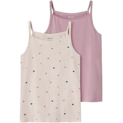 name it Nkfstrap Top 2P Peyote Hearts Noos 122-128 Pink 122-128 name it Nkfstrap Top 2P Peyote Hearts Noos 122-128 Pink 122-128