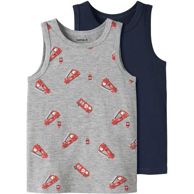 name it Nmmtank Top 2P Grey Firetruck Noos 98 Grey 98 name it Nmmtank Top 2P Grey Firetruck Noos 98 Grey 98