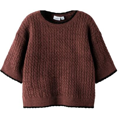 name it Nkfkiras Ss Knit 134-140 Burgundy 134-140 name it Nkfkiras Ss Knit 134-140 Burgundy 134-140