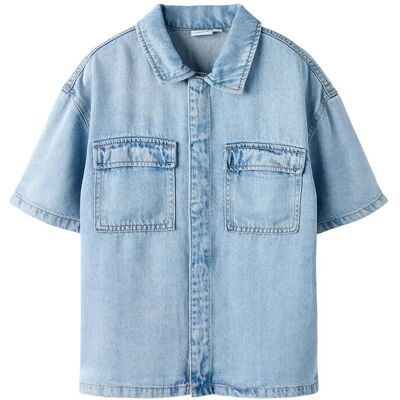name it Nkmjoy Boxy Dnm 1/2 Shirt 1860-Ph F 134 Blue 134 name it Nkmjoy Boxy Dnm 1/2 Shirt 1860-Ph F 134 Blue 134