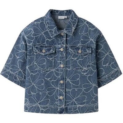 name it Nkfevelyn 2/4 Jacq Dnm Shirt 2928-Jq D 134 Blue 134 name it Nkfevelyn 2/4 Jacq Dnm Shirt 2928-Jq D 134 Blue 134
