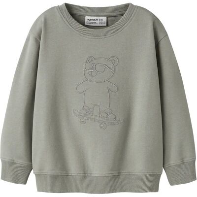 name it Nmmdalk Ls Nreg Sweat Unb 122-128 Khaki 122-128 name it Nmmdalk Ls Nreg Sweat Unb 122-128 Khaki 122-128